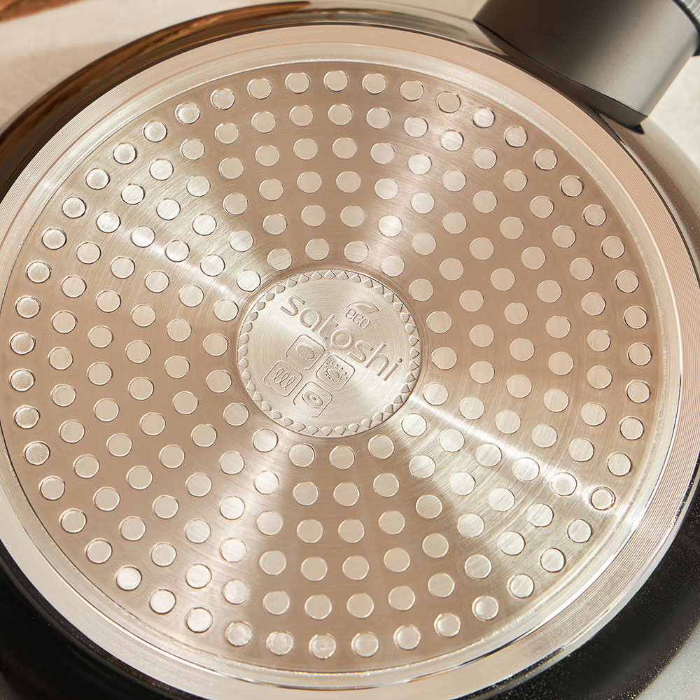 SATOSHI Карбон Сковорода литая d20см, антипригарное покрытие Мрамор, индукция - #14