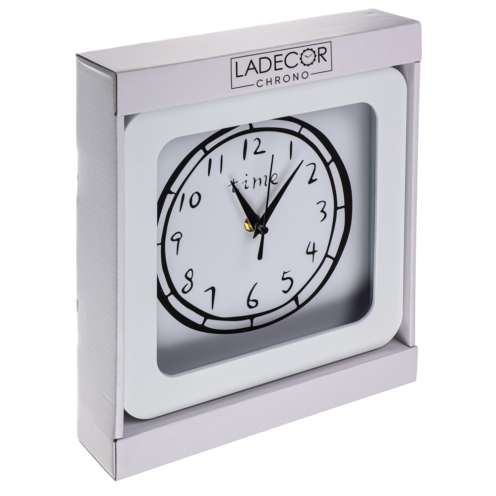LADECOR CHRONO Часы настенные, пластик, стекло, 23см, 2 дизайна, ЧН-22 - #5