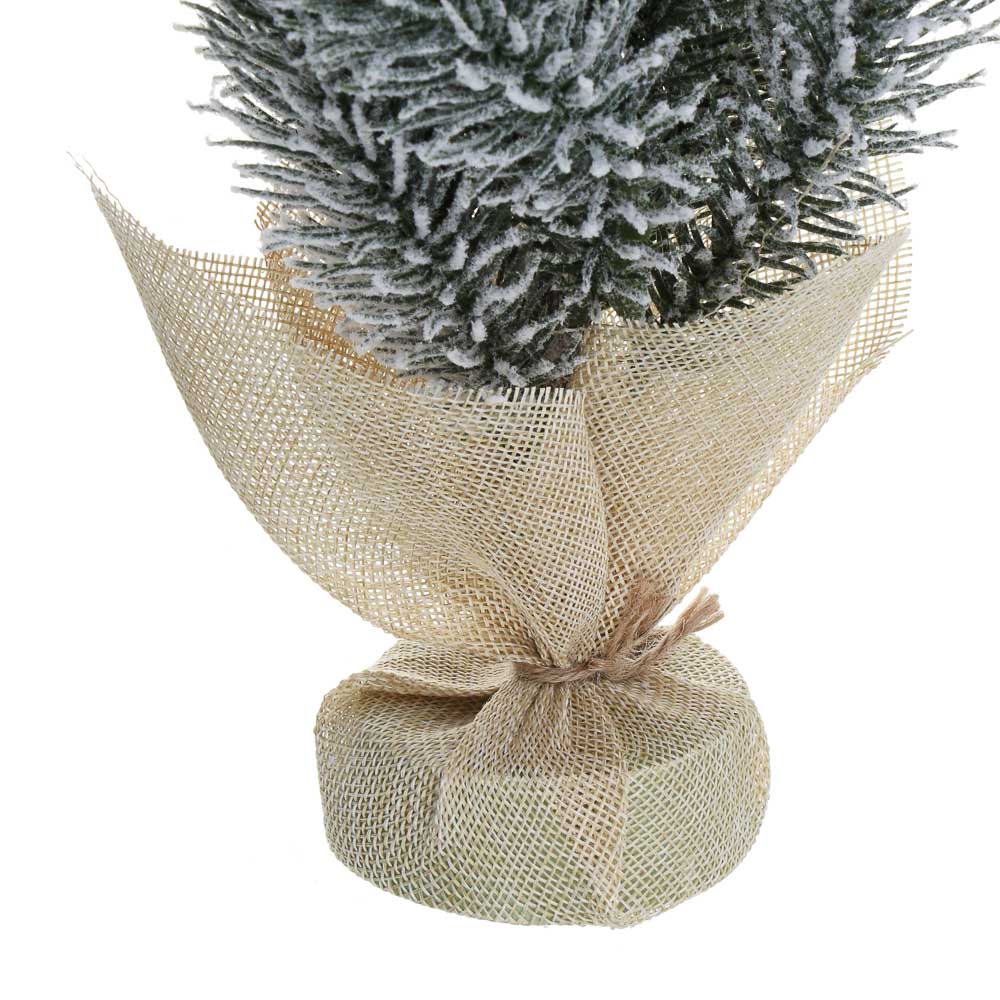 СНОУ БУМ Елочка литая 100% РЕ, шишка, на пеньке, 40 см, 26-64 - #3