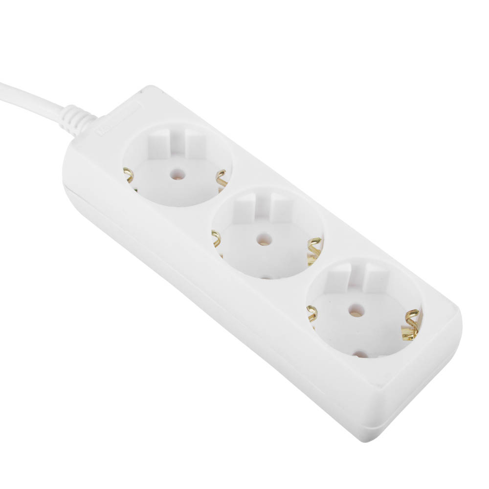 Удлинитель 3 гнезда 10м BY, с зазем 16А, 3500Вт - #3