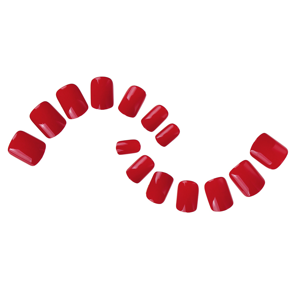 ЮНИLOOK Набор накладных ногтей самоклеящихся 24шт, 6 цветов - #2