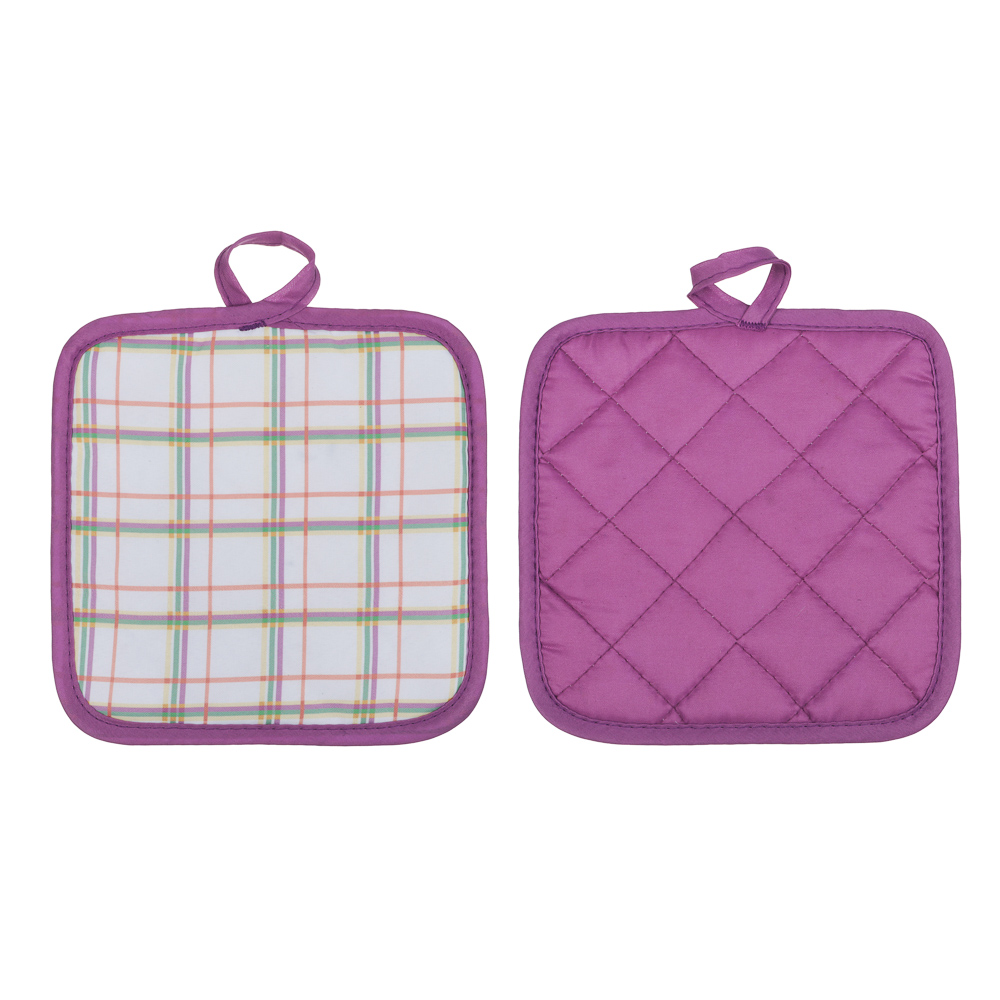 PROVANCE Ботаника Комплект прихваток 2шт, 17х17, 17х27, 100% полиэстер, 2 дизайна - #12