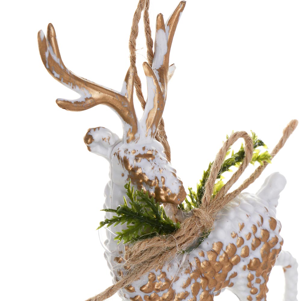 СНОУ БУМ Олень, 7,5x14,5 см, пластик, 26-629 - #3