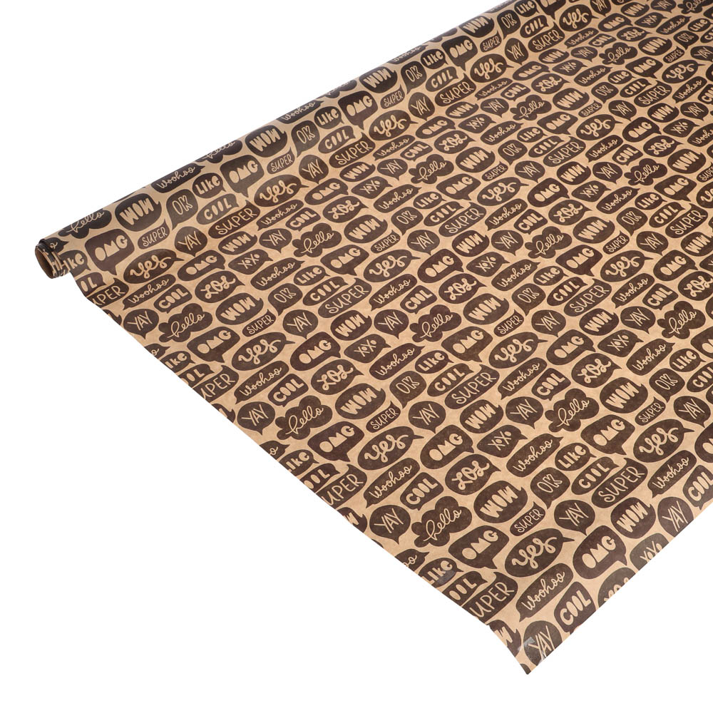 Бумага упаковочная, 70х100см, в ассортименте - #3