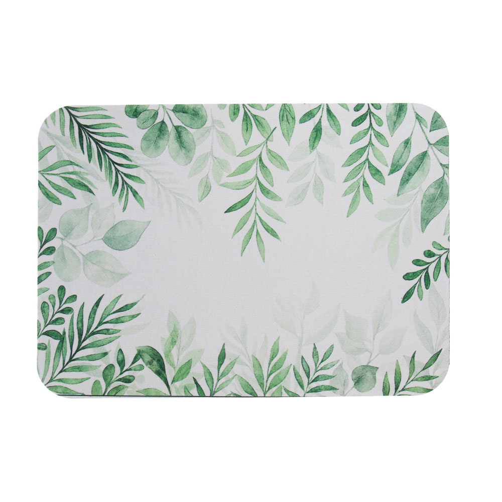 Коврик для сушки посуды тм VETTA Ботаника, 30х40 см, полиэстер, латекс - #1