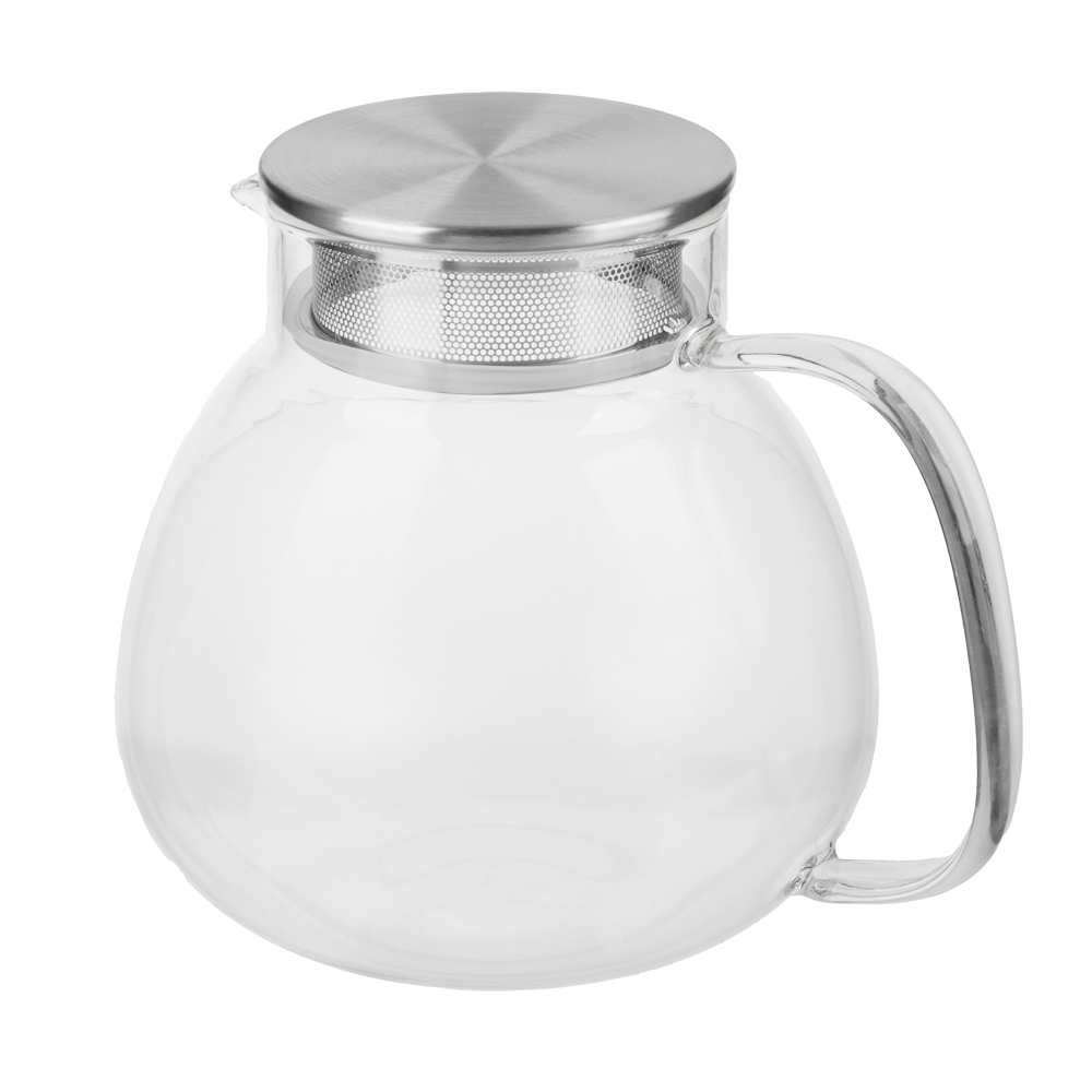 BY COLLECTION Volga Чайник заварочный 1000мл, жаропрочное стекло - #4