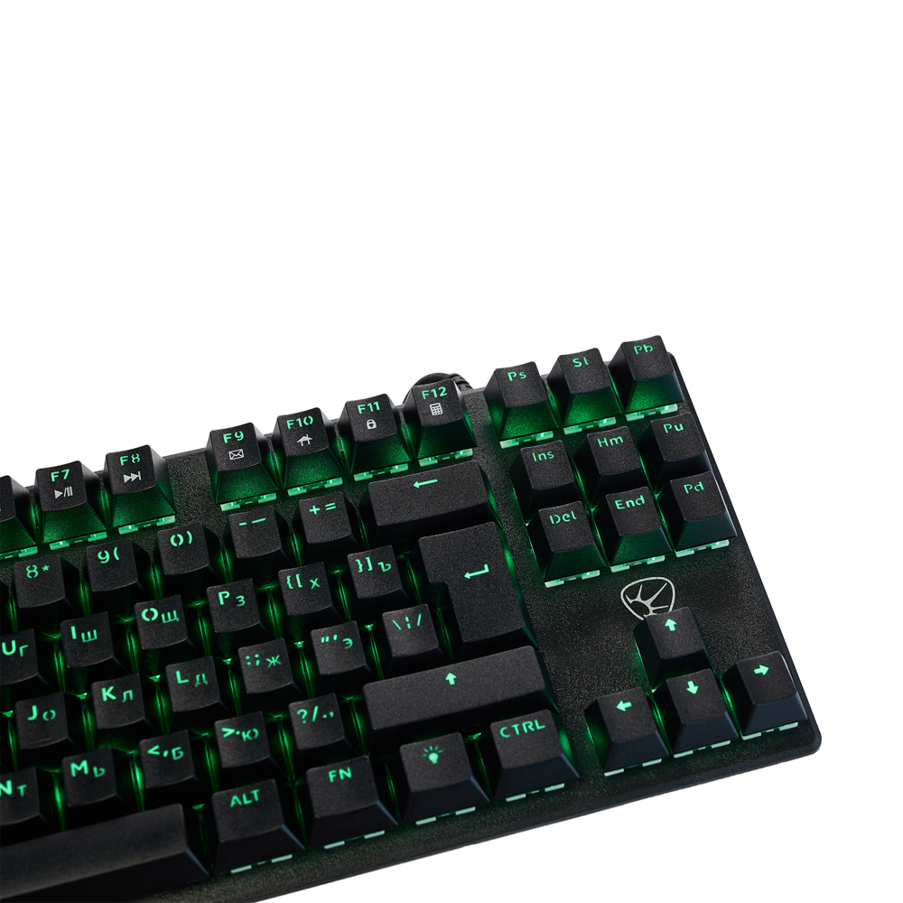 Игровая клавиатура проводная Buckler BY TKL механическая, 87 кл., Outemu "Brown", RGB, 2м - #8