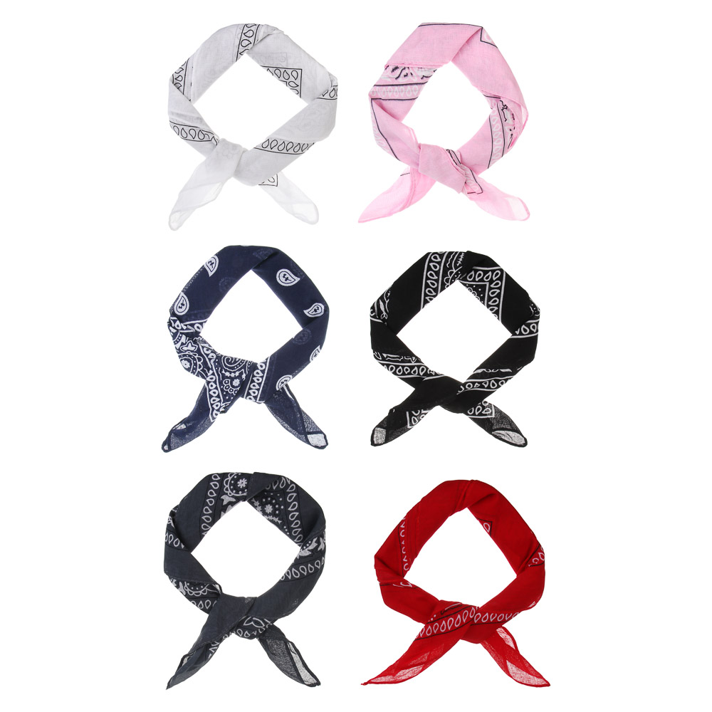 Платок летний, тм GALANTE, р. 54-56, (53*53), 100% хлопок, разноцветный - #1