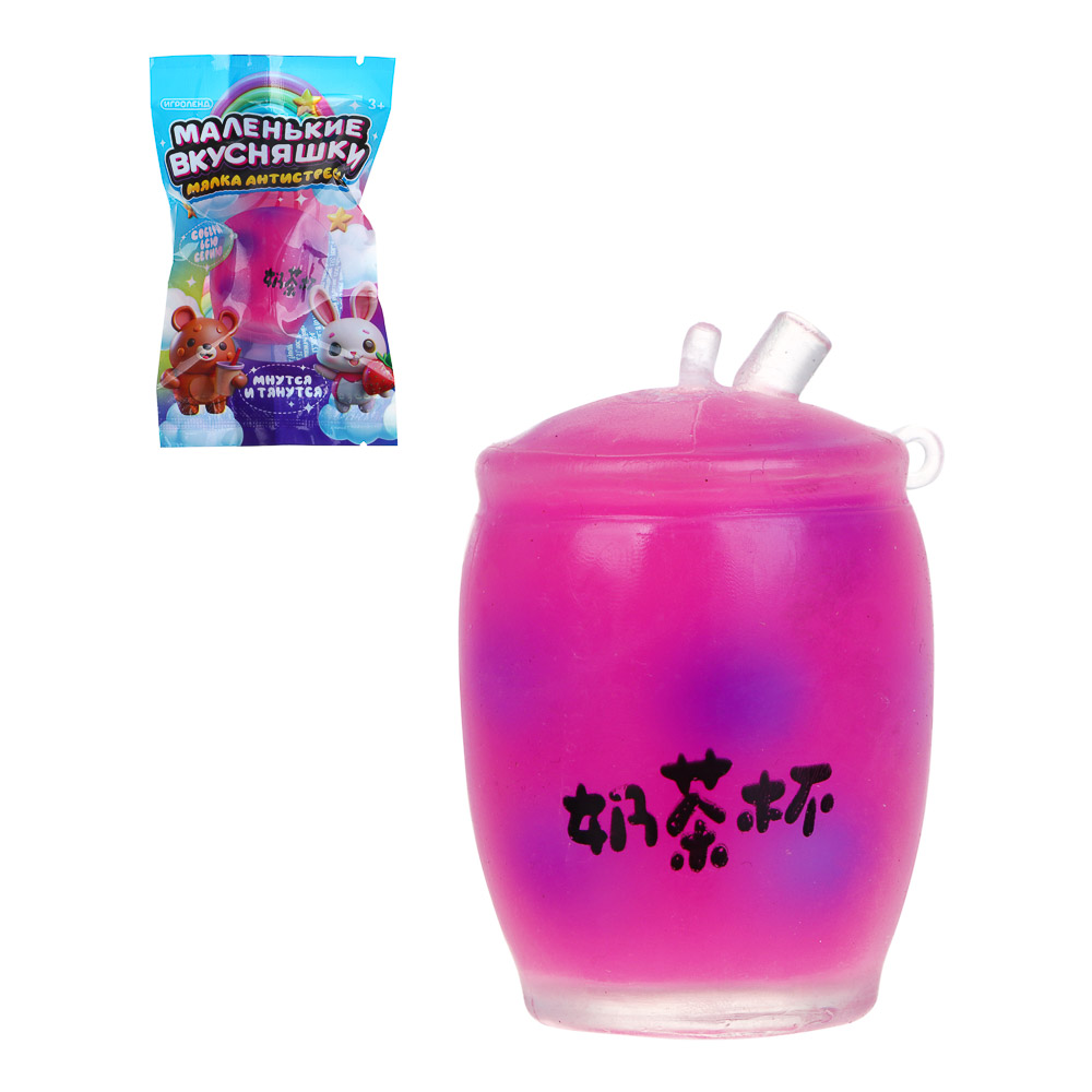 ИГРОЛЕНД Мялка антистресс "Маленькие вкусняшки", TPR, 5,5х3,2 см, 6 дизайнов - #1