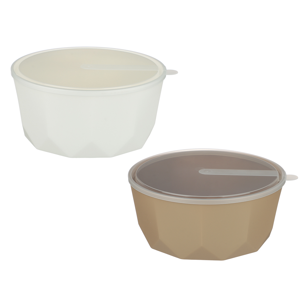 Салатник STOCKHOLM с крышкой 3,1л, пластик, 2 цвета - #1