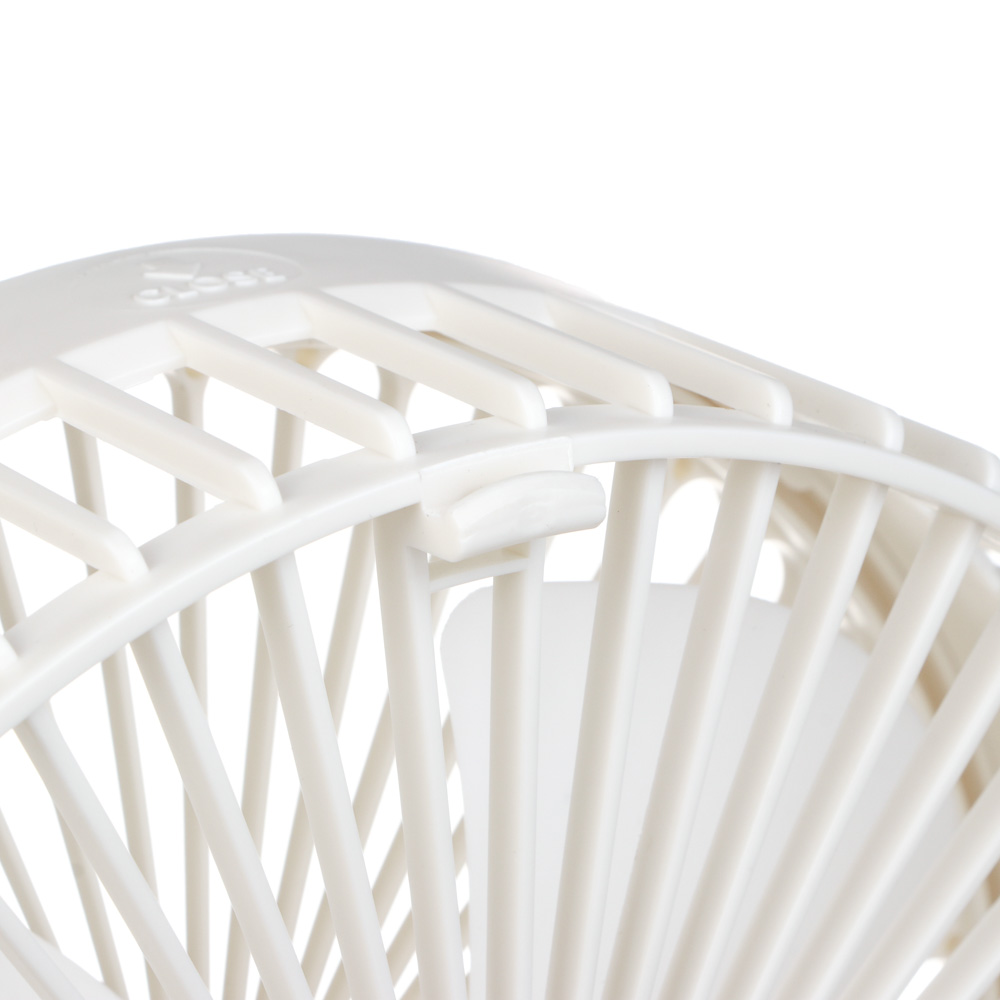 Вентилятор складной тм LEBEN 3Вт, 4 режима, диаметр 20см, 3.7в/2400мАч, USB-кабель, белый - #11