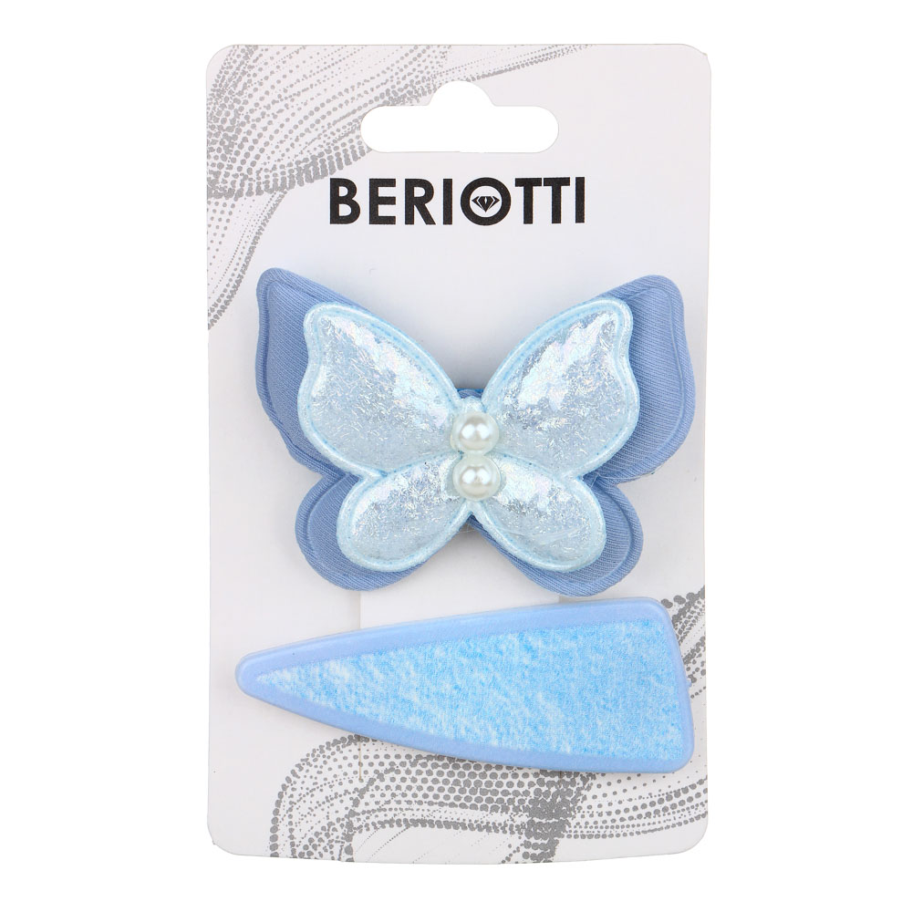 Набор детских заколок для волос BERIOTTI "Бабочки", 2 шт - #4