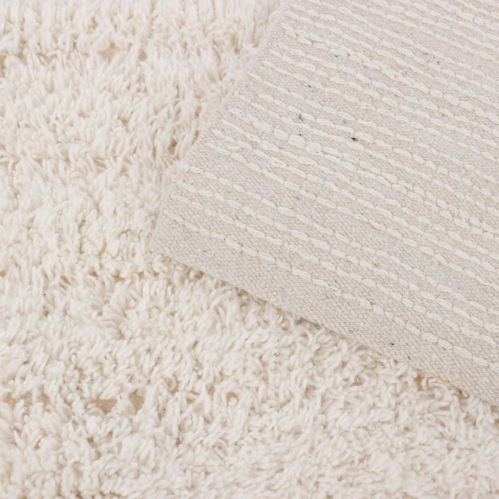 Коврик для ванной SWENSA 40х60см Delhi кремовый, хлопок SWM-6000-CRM-B - #4