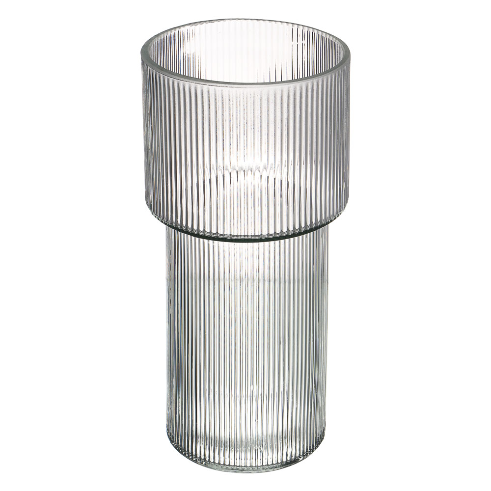 Ваза стеклянная, 9х11х23 см - #1