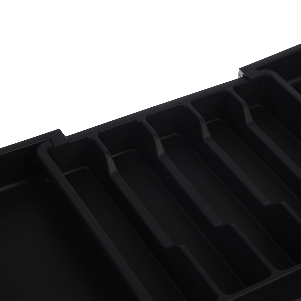 Лоток для столовых приборов тм VETTA, раздвигающийся, 37х33 см, пластик - #4