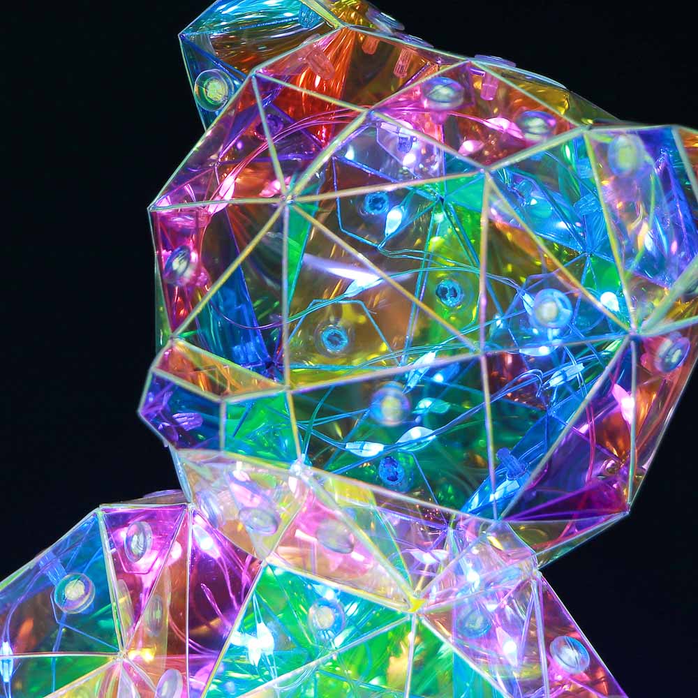 СНОУ БУМ Медвежонок, 10х17 см, 70 LED, постоянное свечение, USB - #3