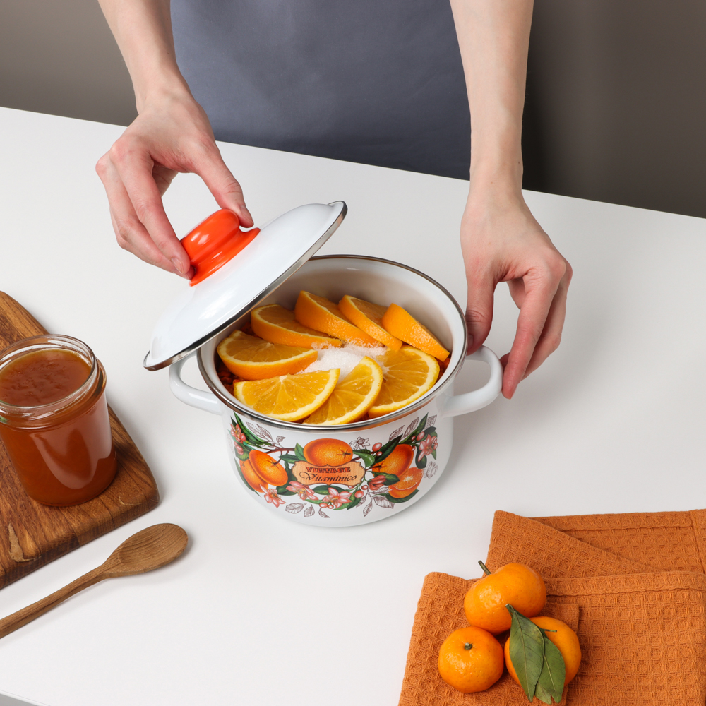 Гарден Кастрюля эмалированная 2л - #7