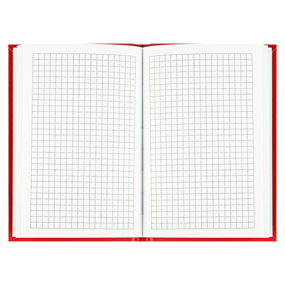 Записная книжка А6+, 105х165мм, 80л., гибкая интегр.обложка, цвет "Вива Маджента", блок 80гр, бумага - #3