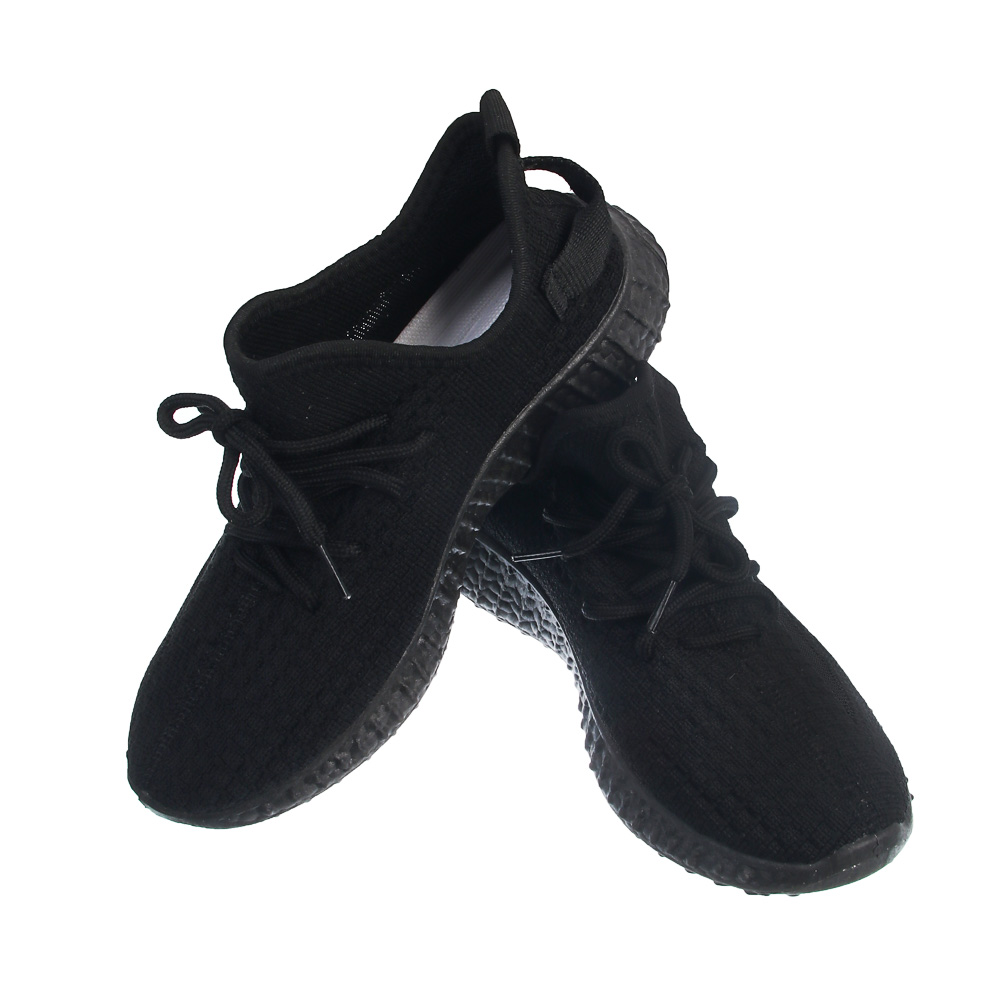 Кроссовки спортивные, р. 39, черные, полиэстер, ПВХ - #7