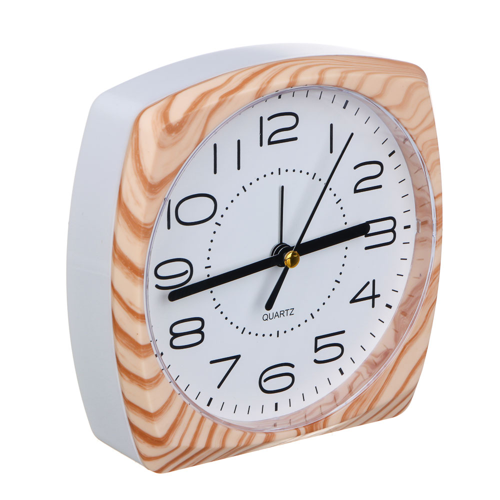 LADECOR CHRONO Будильник, 13,5x13,5x4 см, 1хАА, пластик - #2