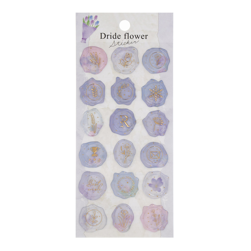 Набор наклеек-штампов для творчества, 9х20,5см, пластик, 6 дизайнов - #2