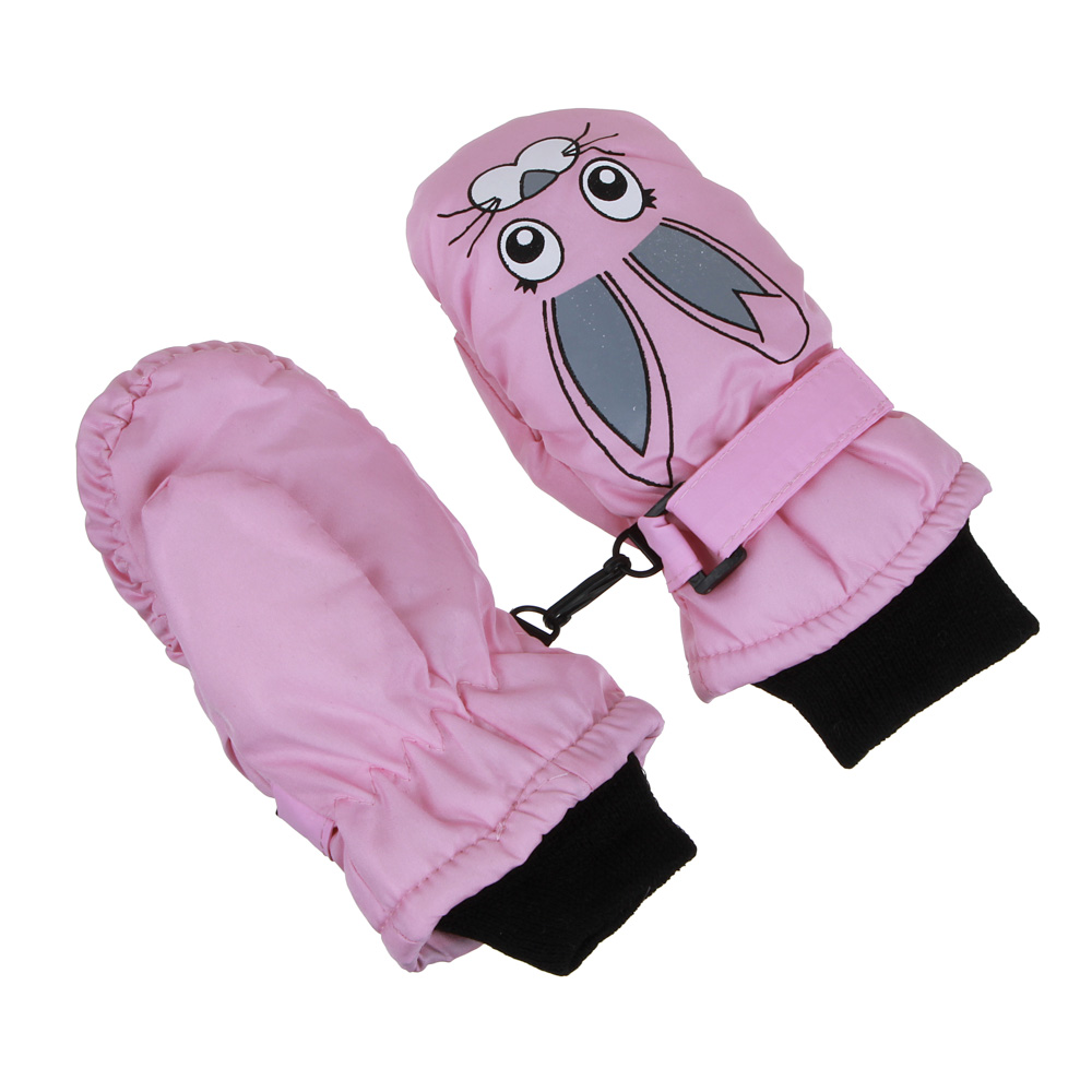 GALANTE Рукавицы детские утепленные с фиксатором, р.12, 2 дизайна, ОЗ21-22 - #4