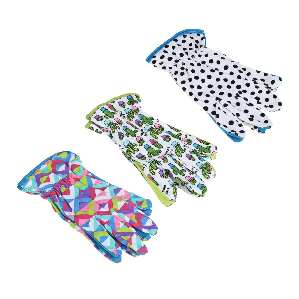 INBLOOM Перчатки садовые S/M, 23х10см, 40г, хлопок - #1