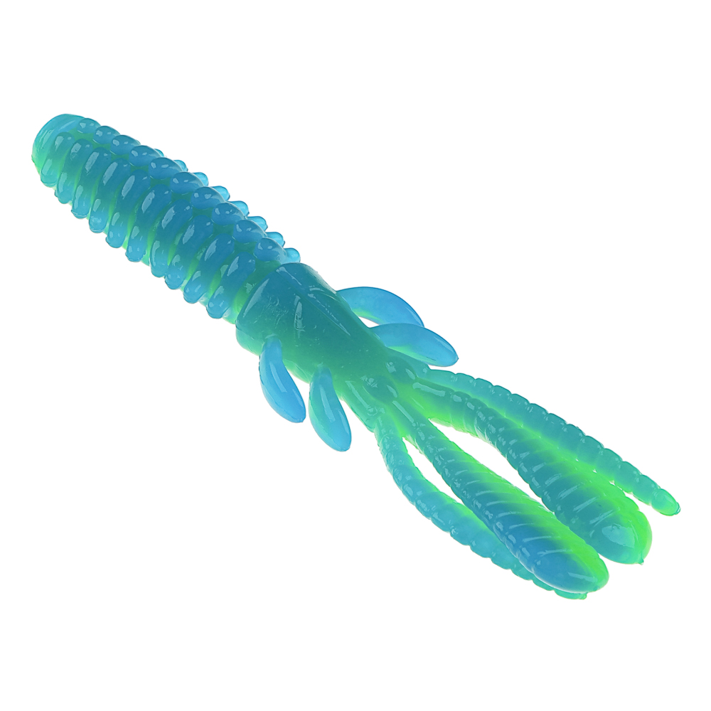 Набор силиконовых приманок "Кальмар" тм AZOR FISHING, плавающая, съедобная, 75мм, 5шт, 5 цветов - #13