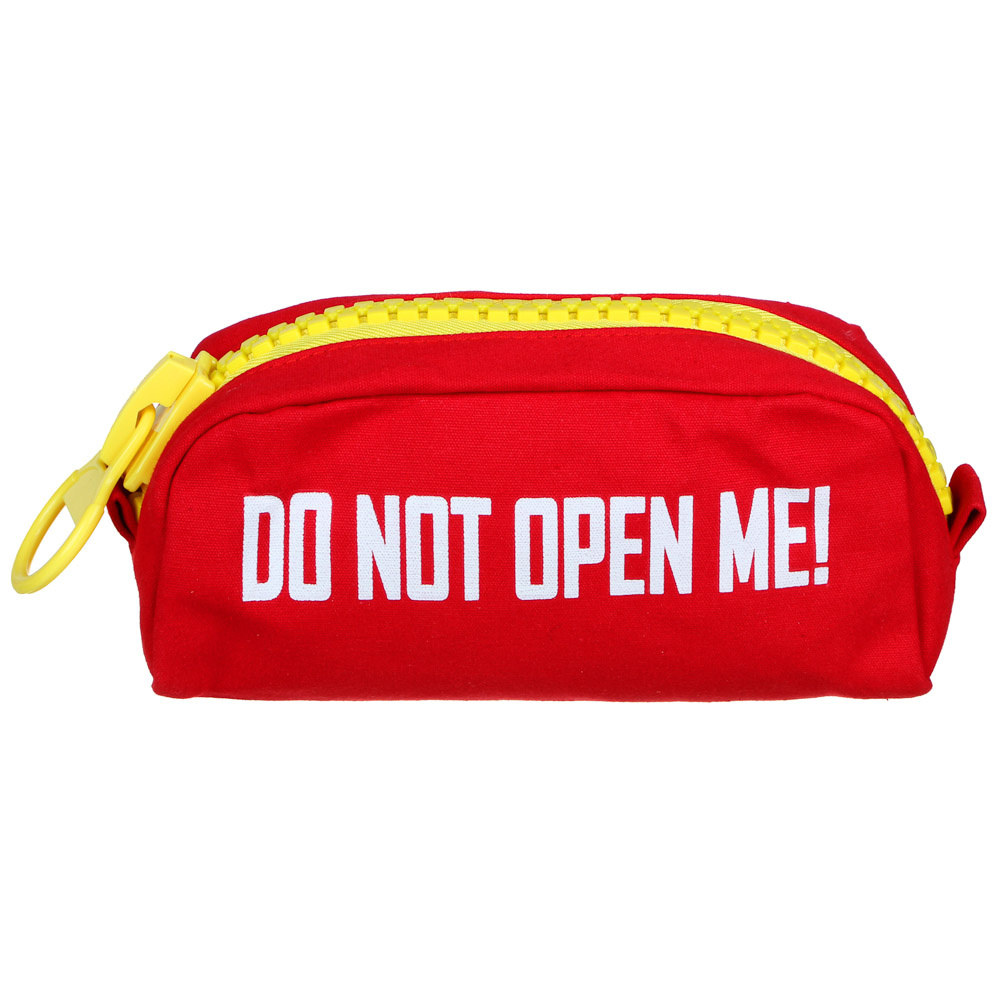 Пенал прямоугольный 20х7х7см, фетр, большая молния, 4 цвета - #3