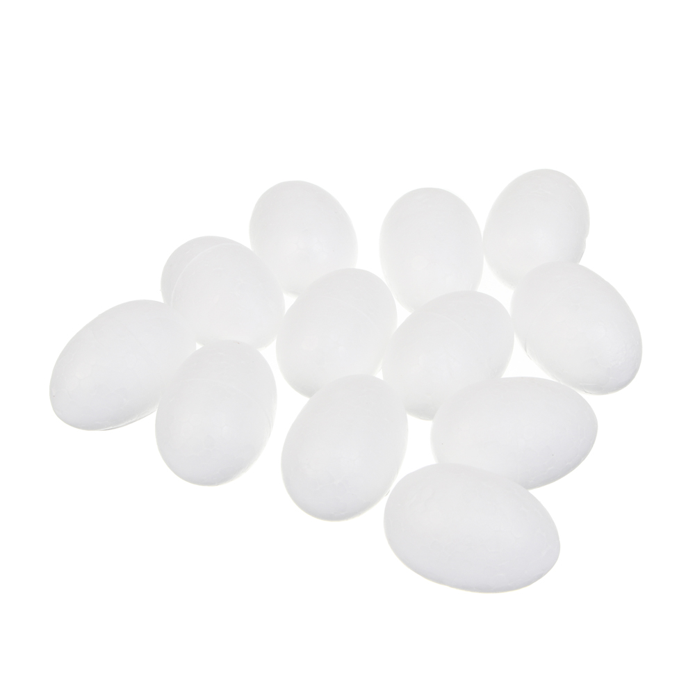 Заготовка "Яйцо" из пенопласта, 2,5х4 см, набор 12 шт - #1