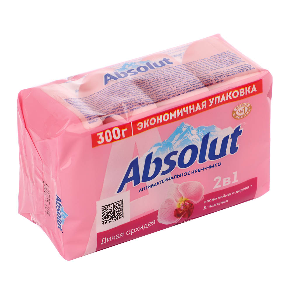 Мыло твердое ABSOLUT 2в1 Дикая орхидея/FitoGuard Алоэ, 4x75г - #3