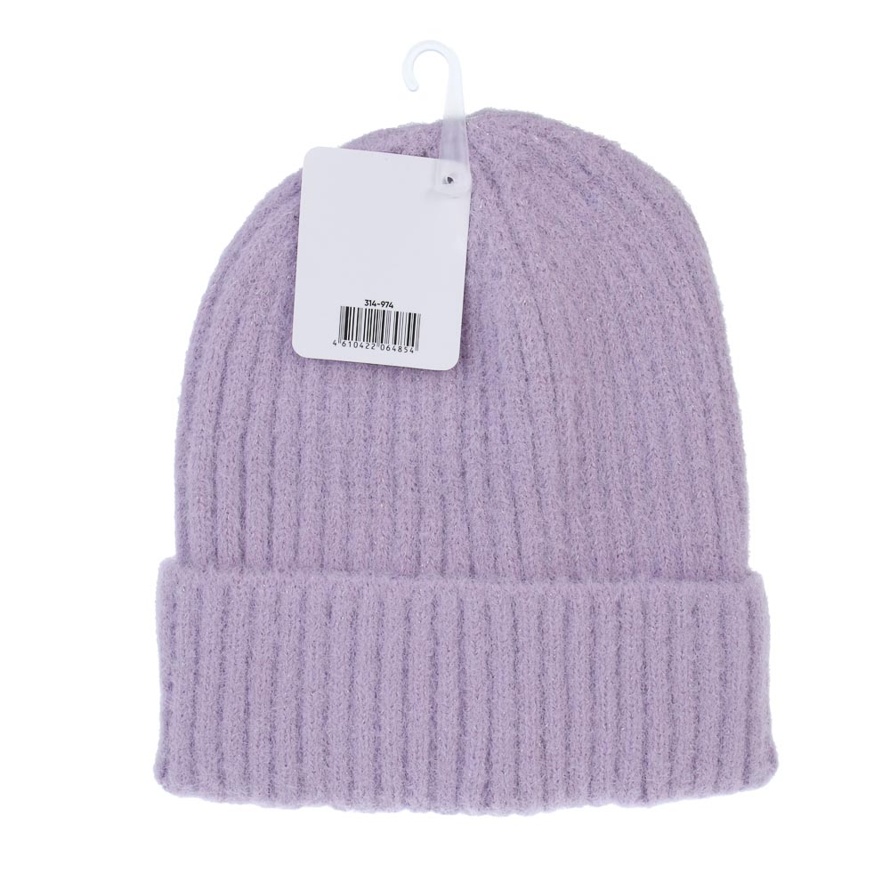 GALANTE Шапка женская, р.56, 100% полиэстер, цвета в ас-те, ОЗ25-03 - #5