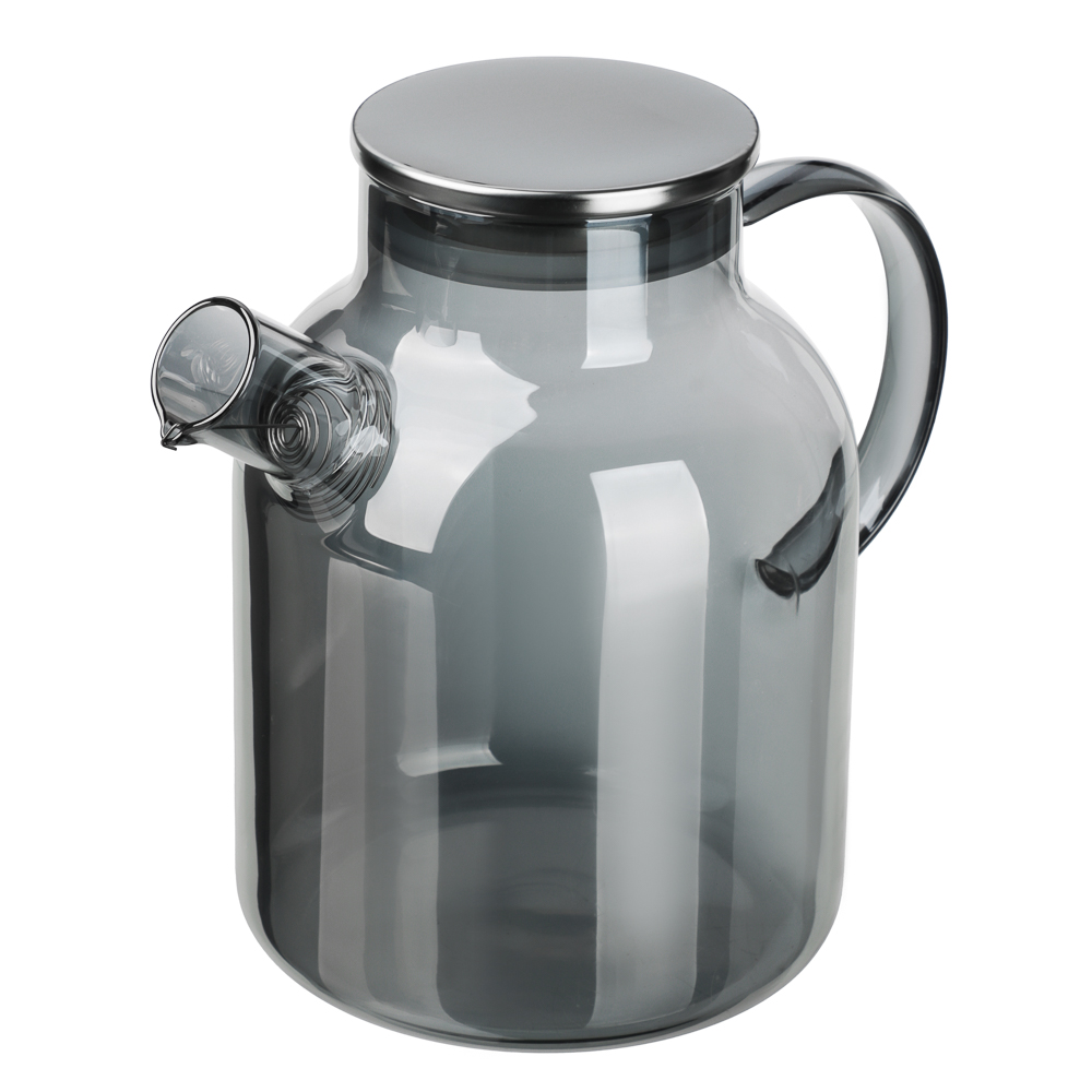 SATOSHI Графит Чайник заварочный 1,8л, стекло, нерж.сталь - #4