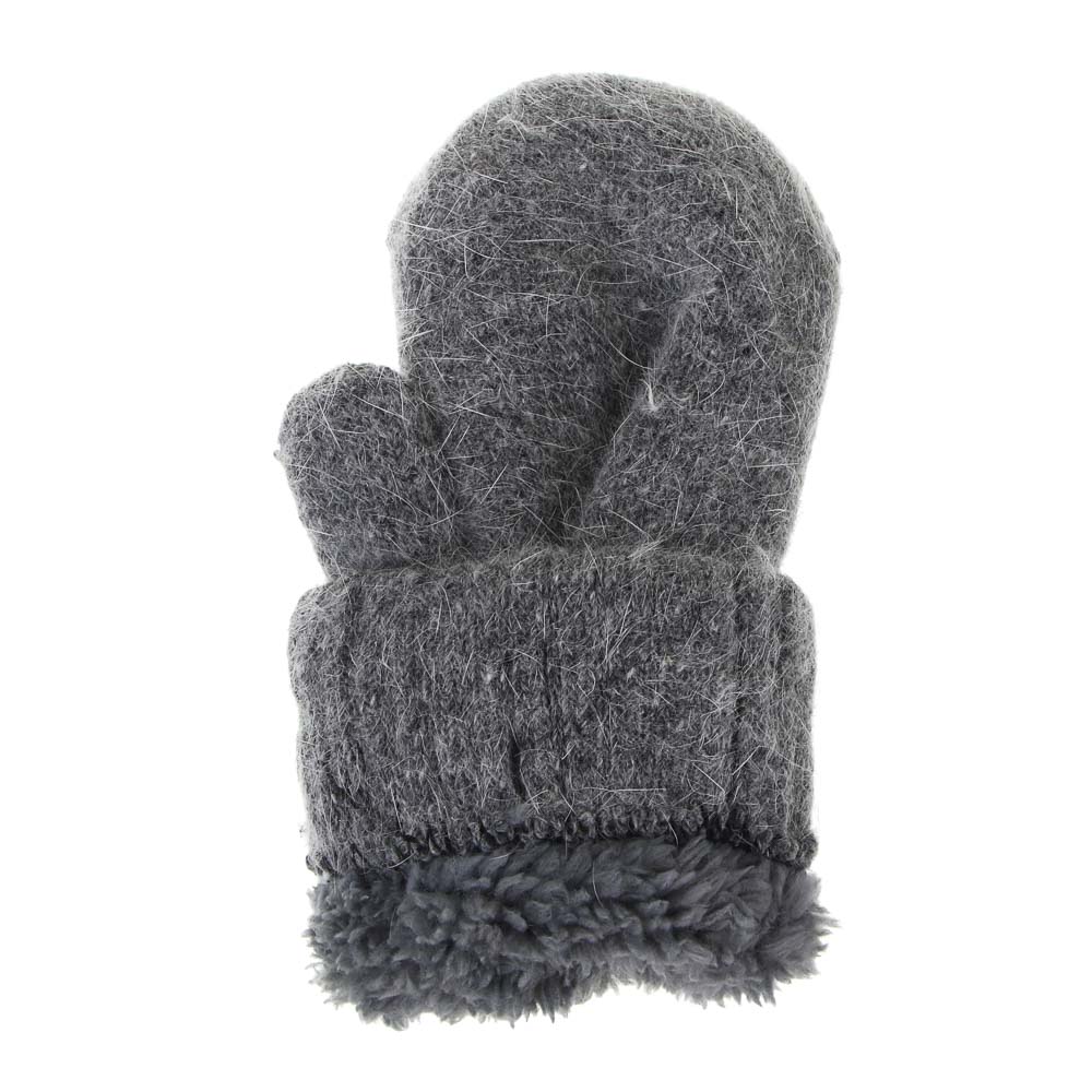 GALANTE Варежки, р.18-20, 20%ангора, 15%шерсть, 15%акрил, 12%нейлон, 38%полиэст, цв.в ас-те, ОЗ25-14 - #4