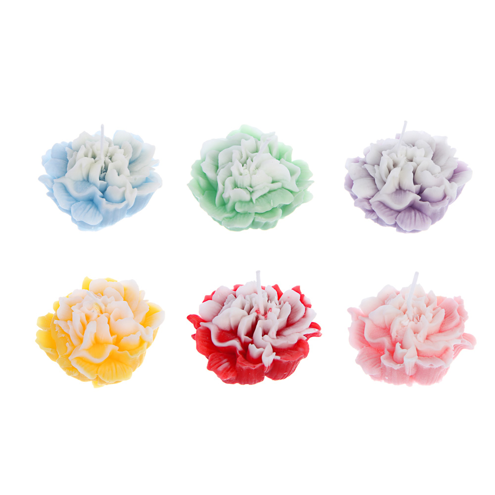 Свеча ароматическая тм LADECOR 5,7*2,7 см, "Роза", парафин - #1