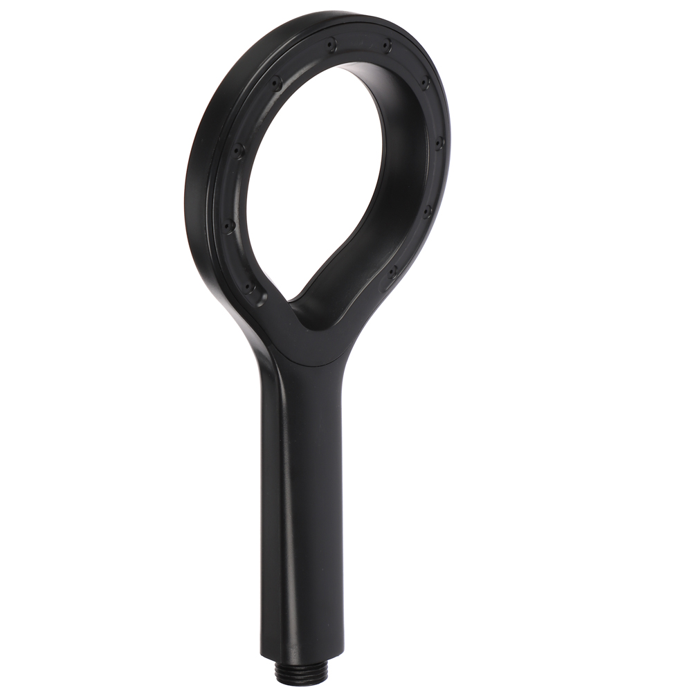 Лейка для душа, 1 режим, 120мм, черный - #1