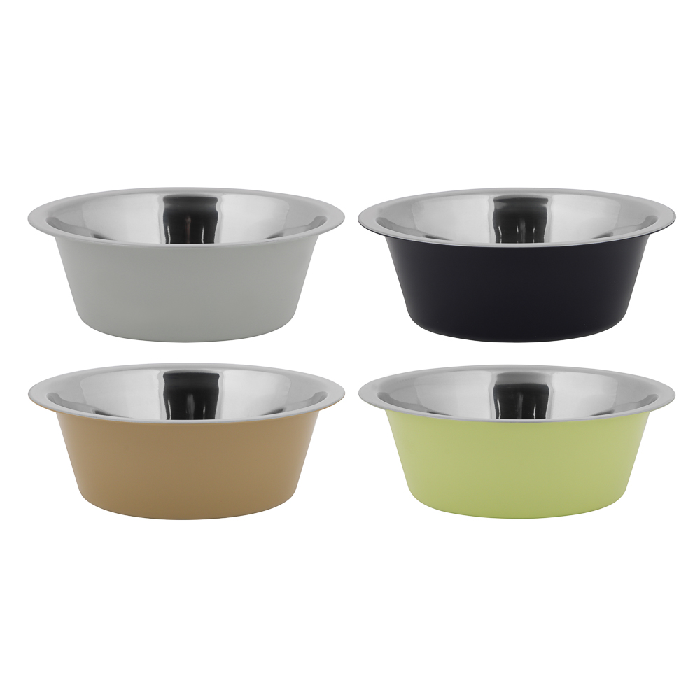 VETTA Миска для домашних животных, нерж. сталь, 17,5х6,5 см, 850 мл, 4 цвета - #1