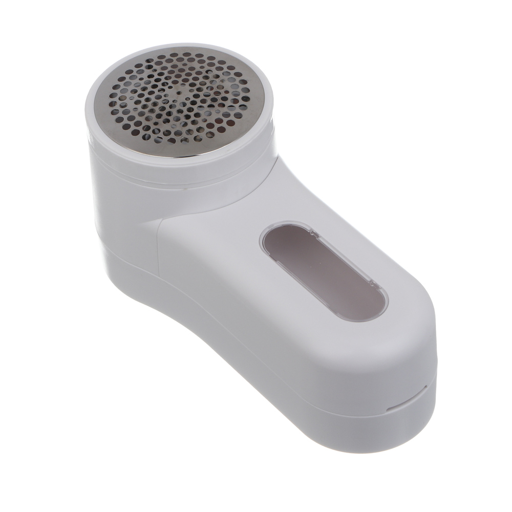 LEBEN Машинка от катышков, от 2xАА не в компл., съёмный контейнер, белая - #5