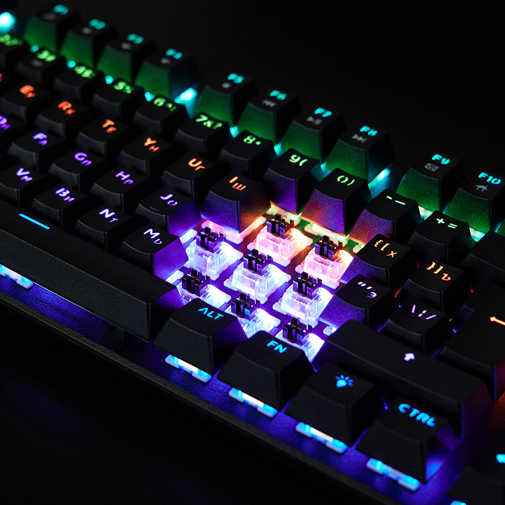 Игровая клавиатура проводная Buckler BY TKL механическая, 87 кл., Outemu "Brown", RGB, 2м - #16