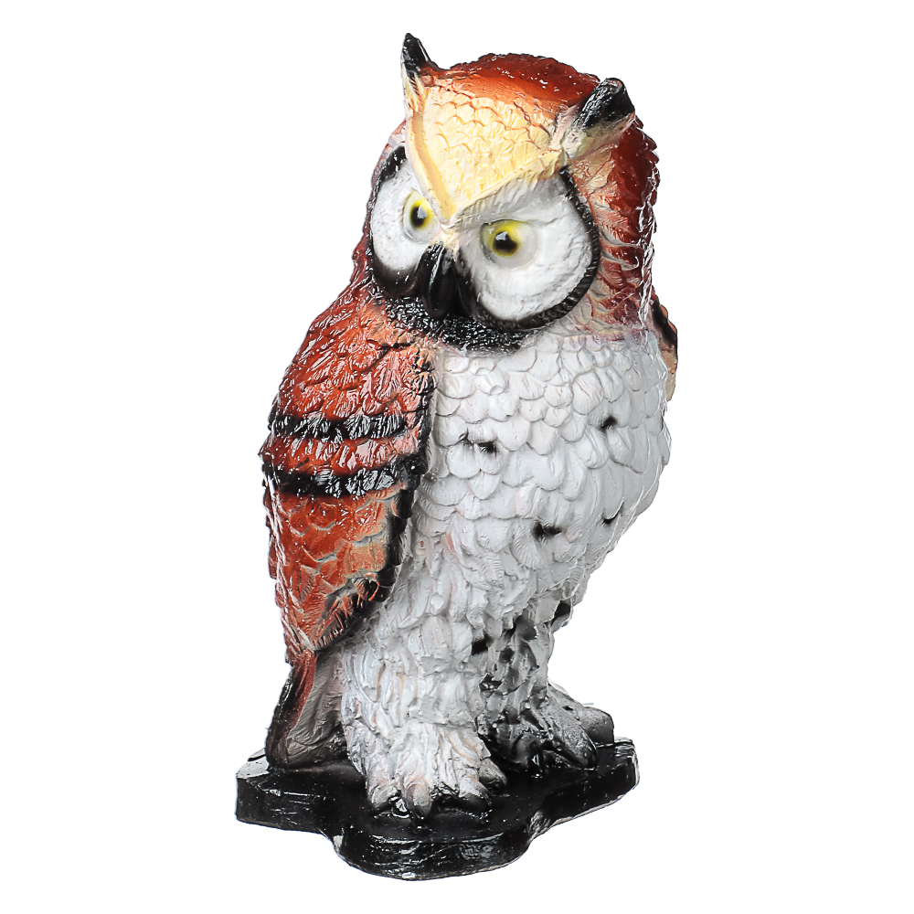 Фигура садовая Филин 25х17см гипс - #1