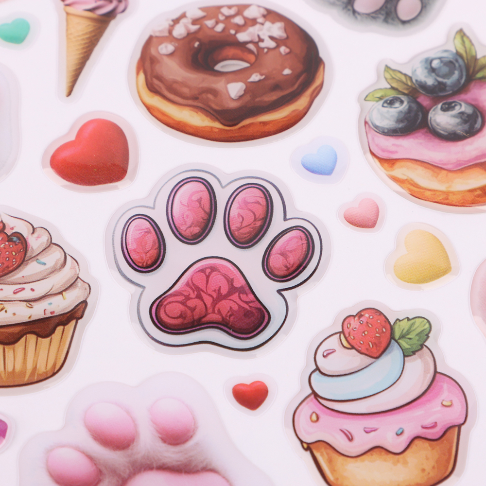 Наклейки эпоксидные, 11x20 см, в ассортименте - #6