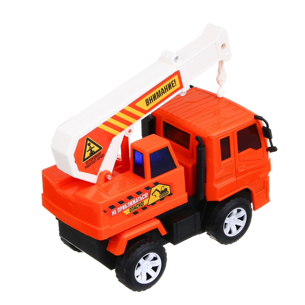 ИГРОЛЕНД Машина инерционная "Спецтехника", подвижные детали, ABS, 15,5х10х8см, 3 дизайна - #6