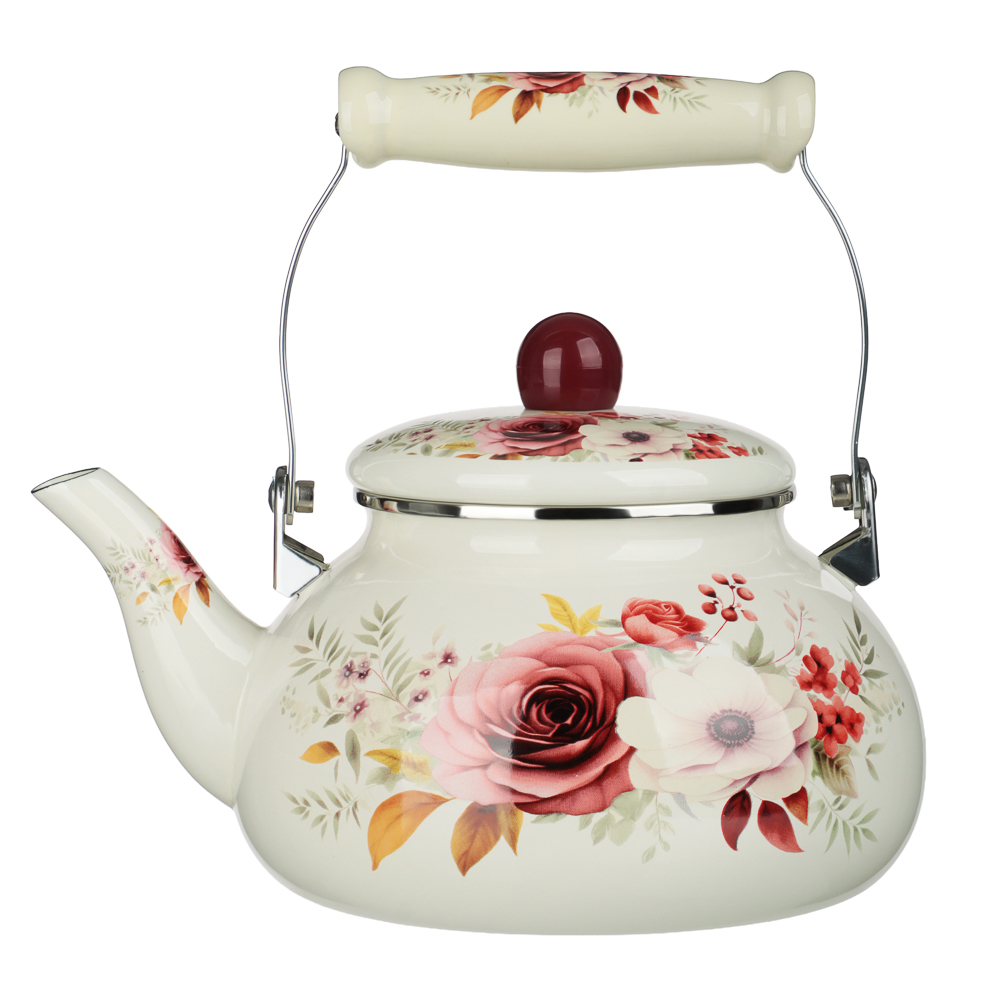 Чайник эмалированный VETTA Лаура, 2,5л, индукция - #1