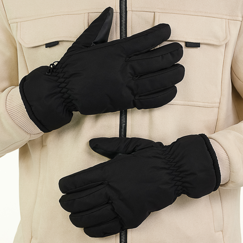 GALANTE Перчатки мужские, р. 22-24, черные, СЗПВ24-03 - #8