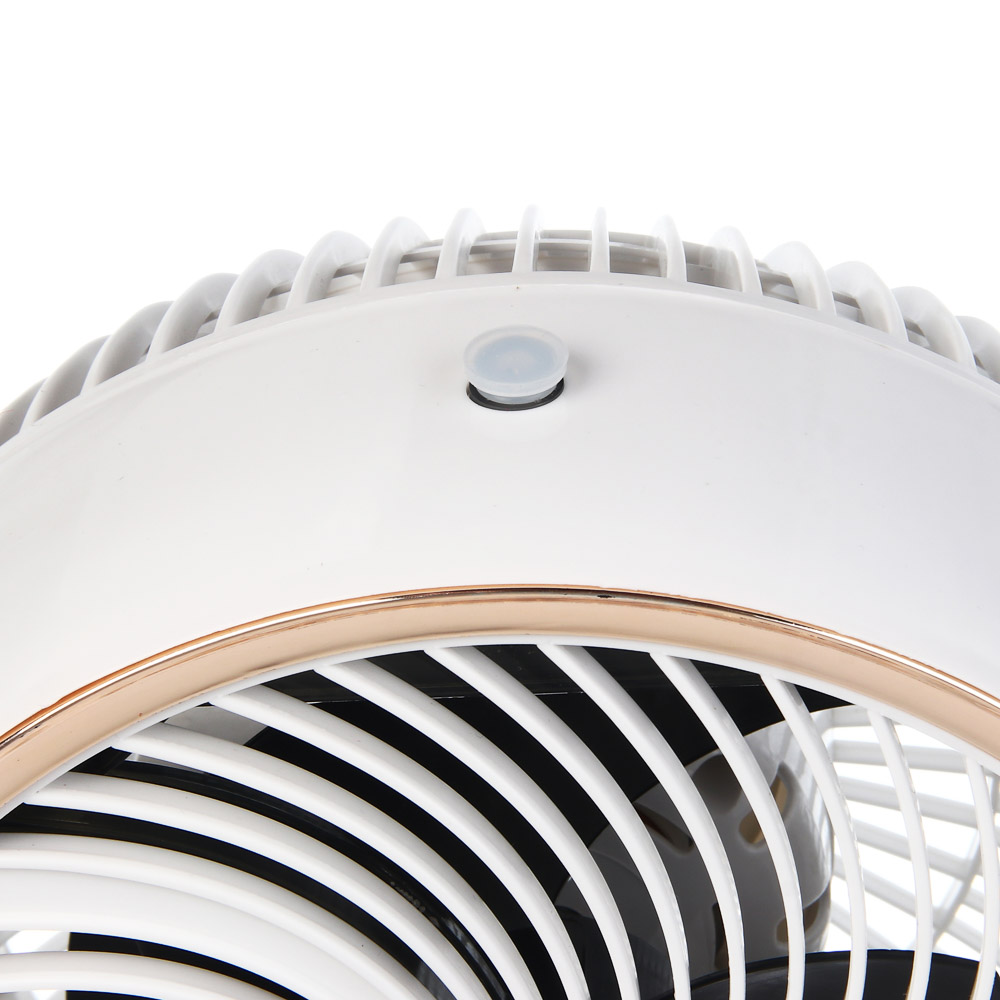 Вентилятор напольный с увлажнителем тм LEBEN 33Вт, 160мл, d24см, 220в, таймер, пульт ДУ, белый - #5