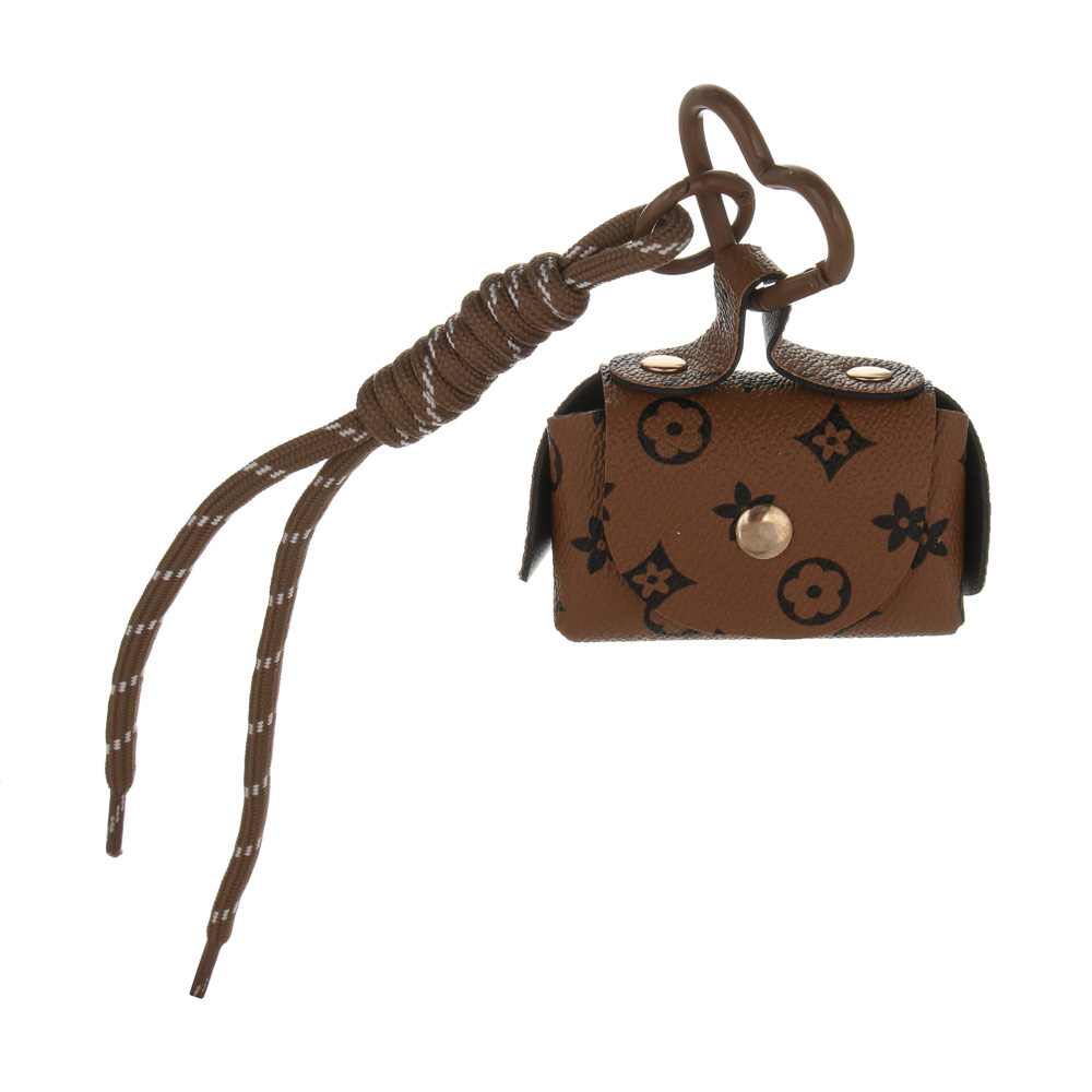 Подвеска паракорд с мини сумочкой на брелоке тм ЮL, ПУ, нейлон, пластик, 7х5,5х3,5 см, 3 цвета, арт. - #2