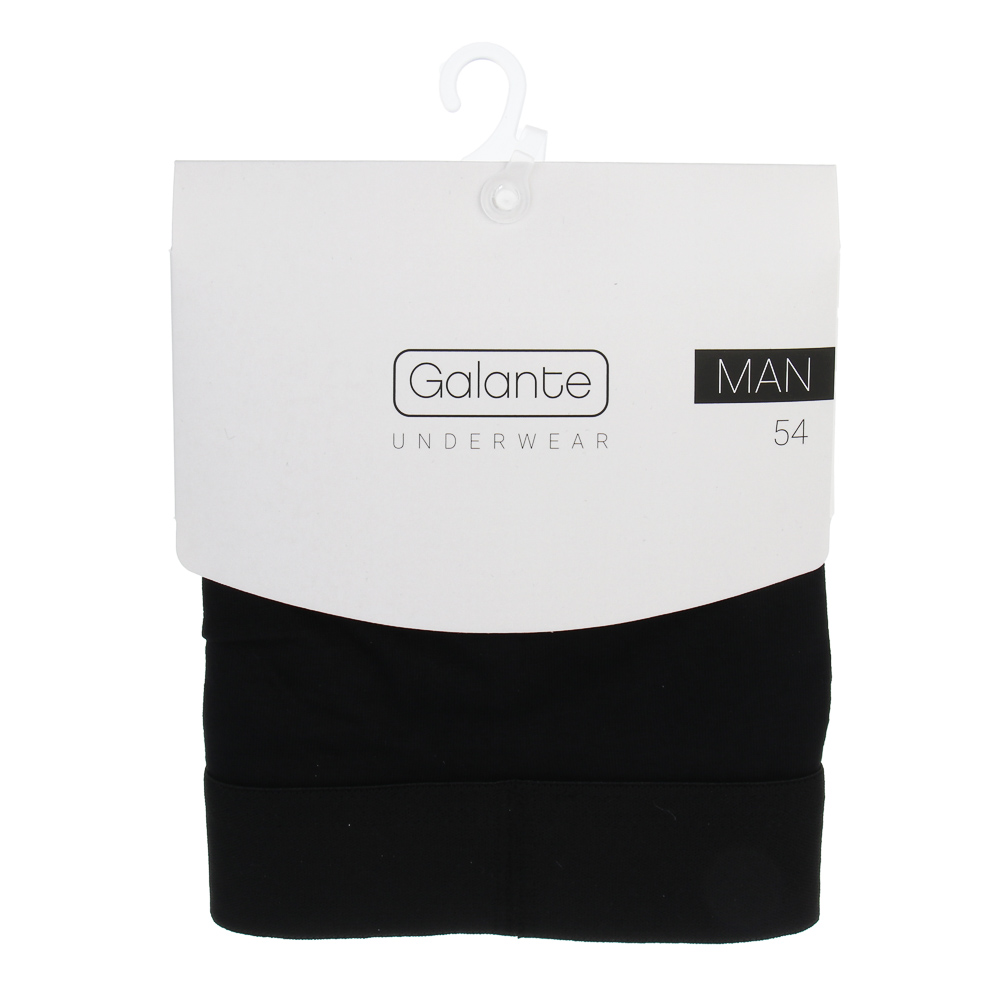 GALANTE Трусы-слипы мужские классика, р.54, 95%хлопок, 5%спандекс, черный, НБ25-4 - #4