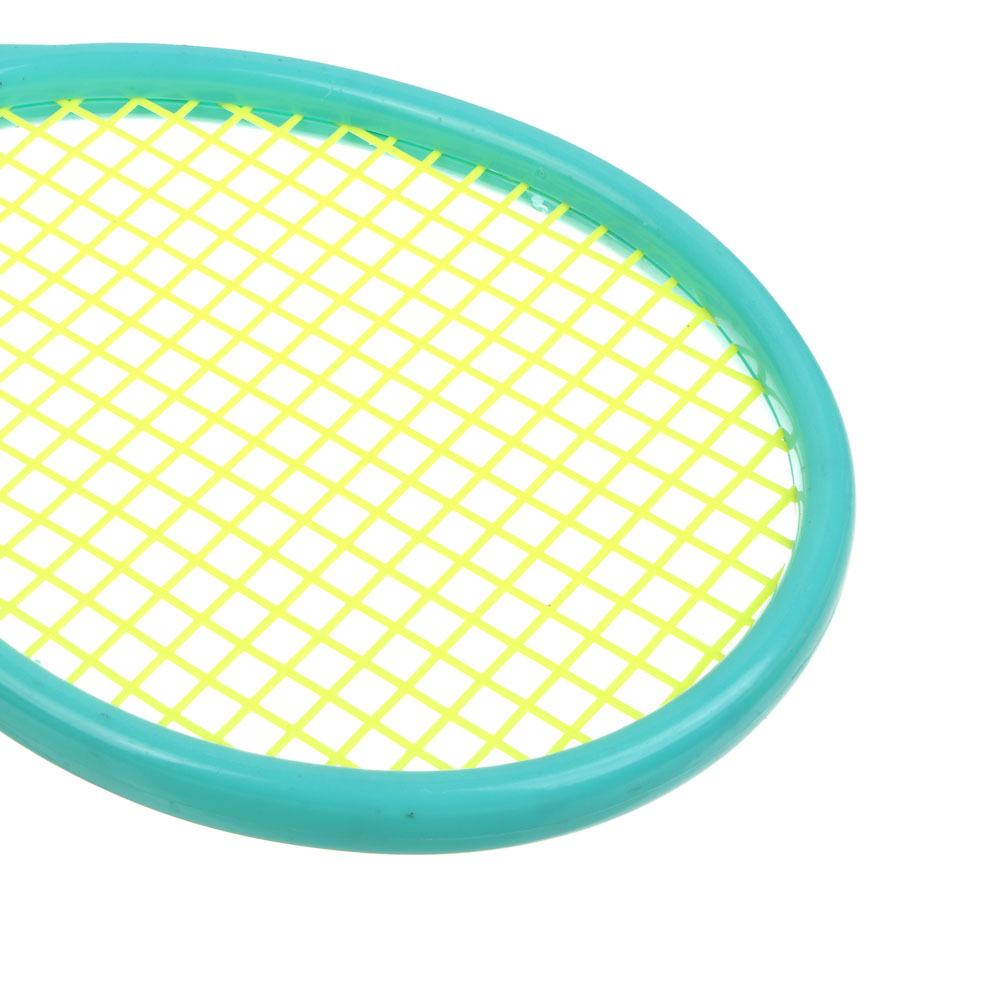 Набор для бадминтона для детей, тм BY SPORT, 2 ракетки, 2 мяча, в сетке, пластик, полиэстер - #5