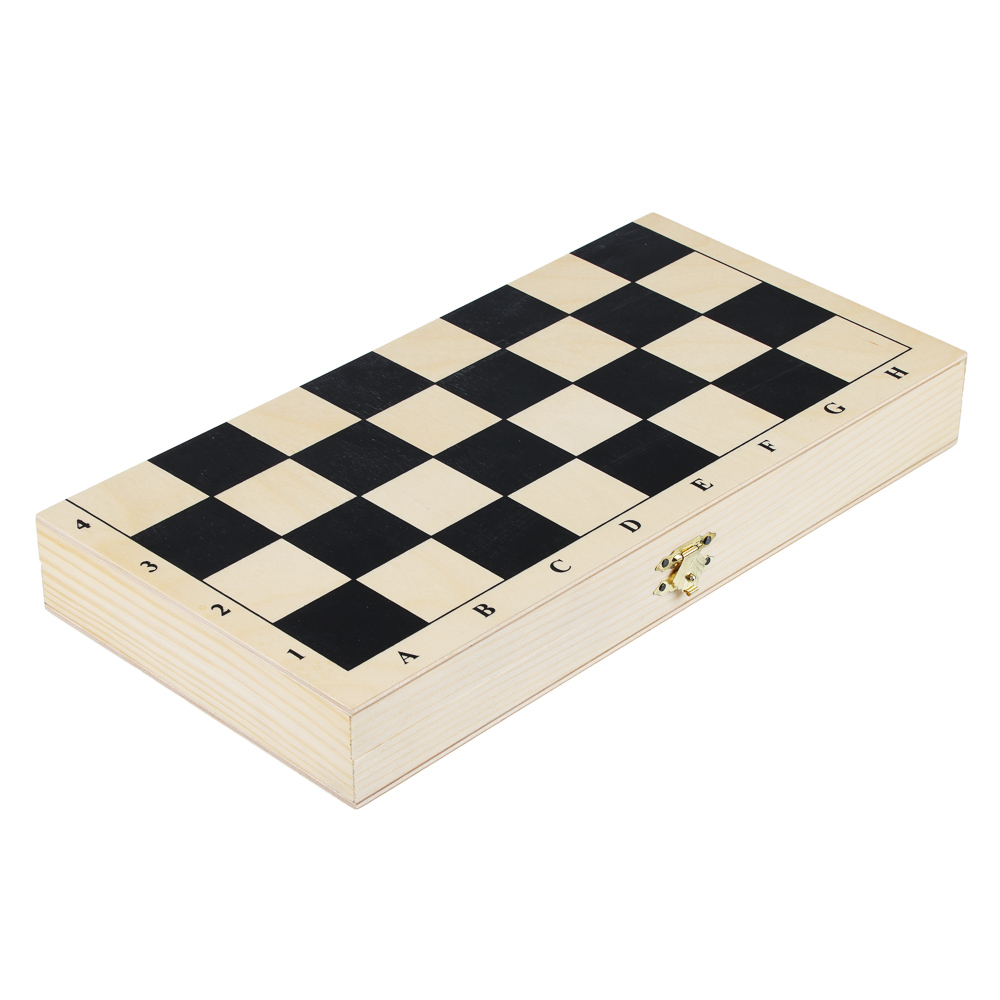 Шахматы обиходные деревянные с деревянной доской "Классика", 29x14,5x4см - #4