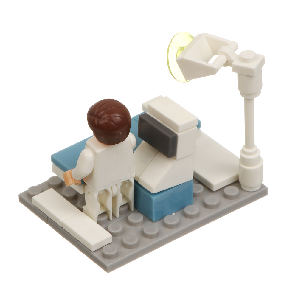 Конструктор "Городская больница" 6 в 1, в банке, ABS, тм ИГРОЛЕНД - #9